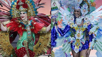 Fatima Bosch and Miss Nicaragua