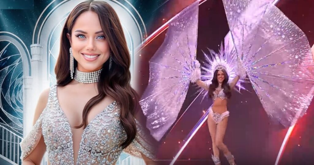 Karla Bacigalupo dazzles at Miss Universe 2025 with an impressive traditional costume inspired by the Huascarán: “A sacred spirit of the Andes”
