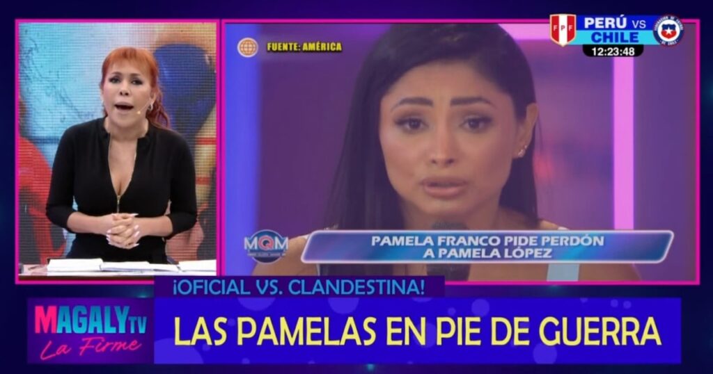 Magaly Medina refuted Pamela Franco's alleged script in an interview: “It sold itself there, don't be a liar”
