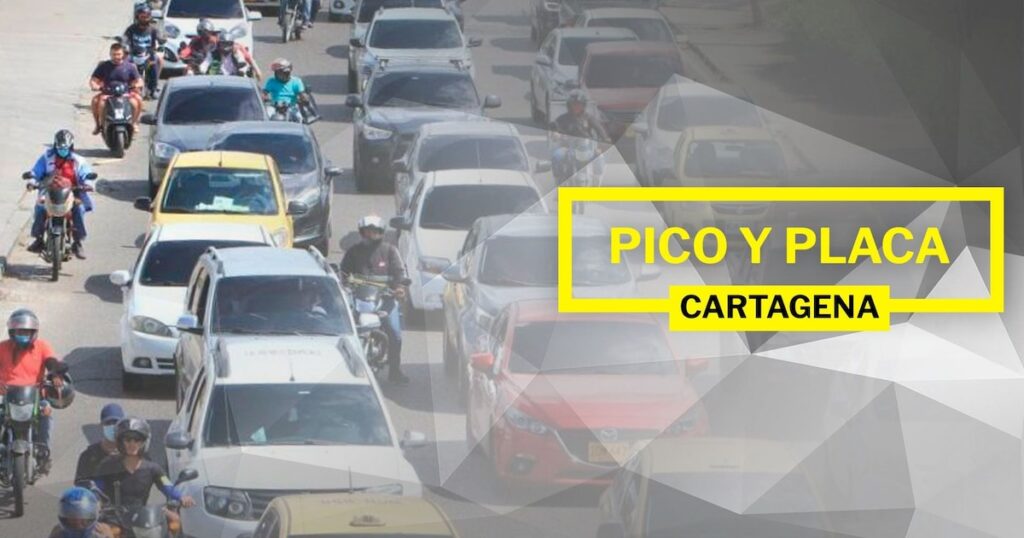 Pico y Placa Cartagena avoids fines this Monday, November 10