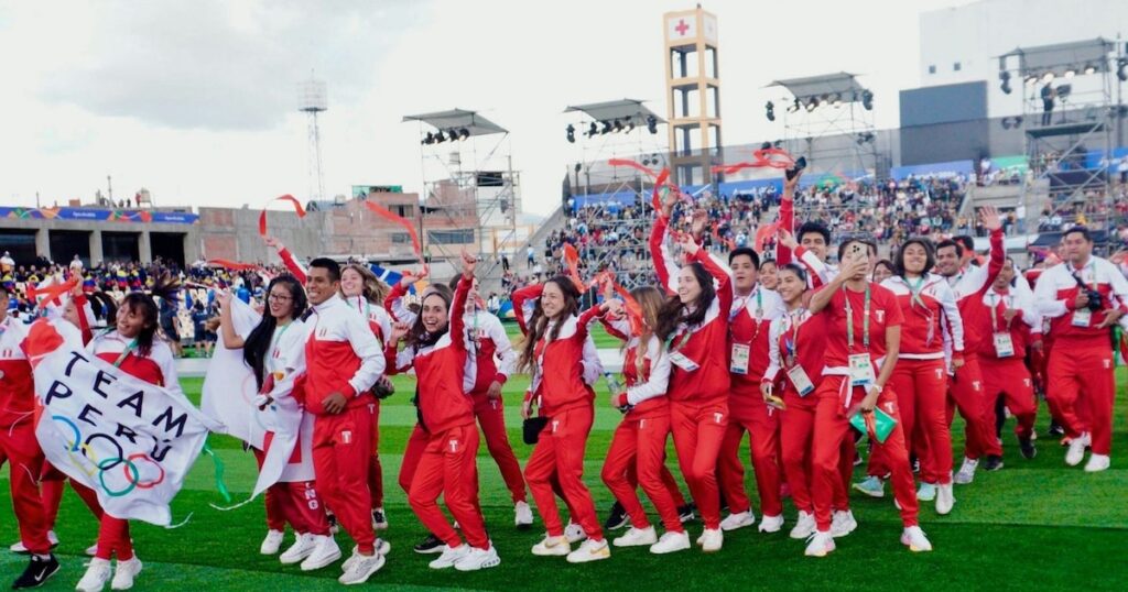 This is how Team Peru goes on the first day of the Ayacucho-Lima 2025 Bolivarian Games