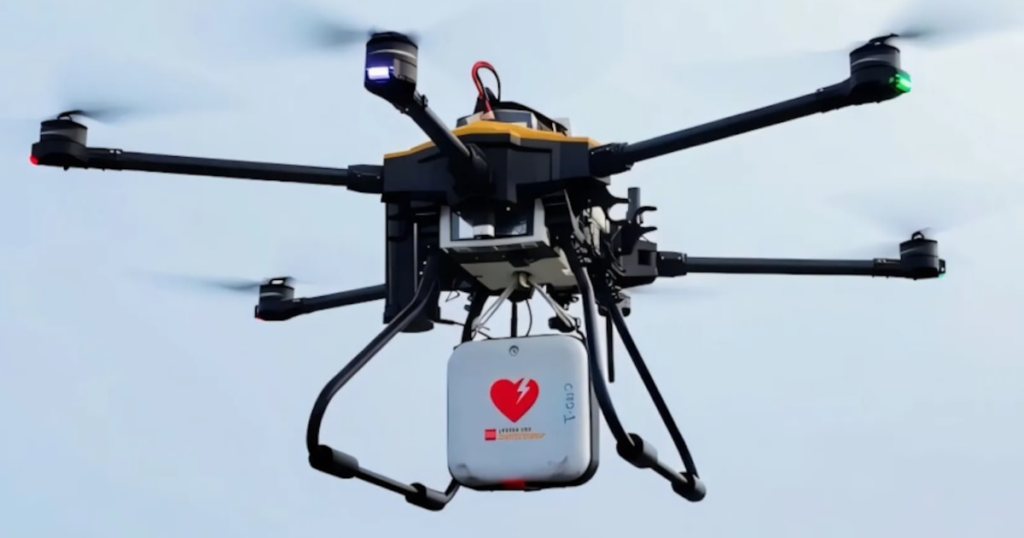 This is how drones work in the United States that deliver defibrillators and could revolutionize emergency care