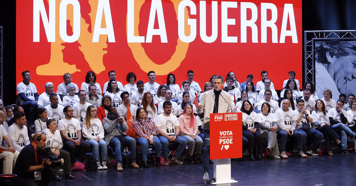 Pedro Sánchez sends a letter to his militancy reaffirming his 'no to war': “We socialists are here to defend peace”