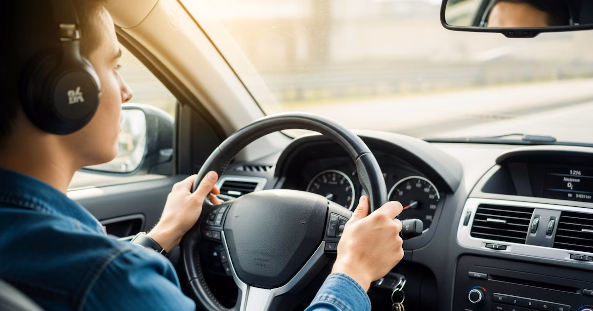Texas authorities endorse the use of headphones while driving