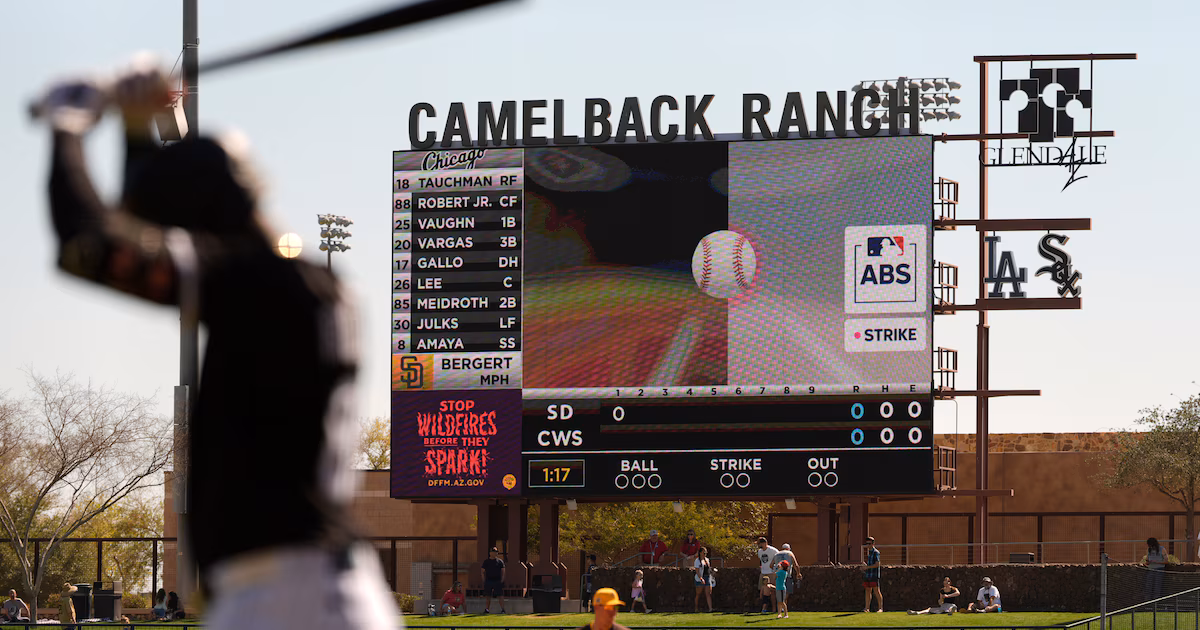 The automatic balls and strikes system will reach the Major Leagues in 2026