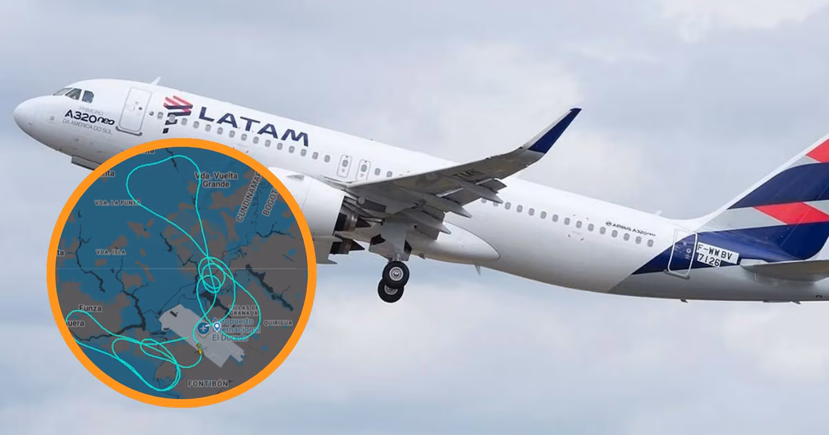 They reveal the audios of the pilots of the Latam plane that was about to crash with a Fac helicopter at the El Dorado airport: “Attention crew! Attention crew!”