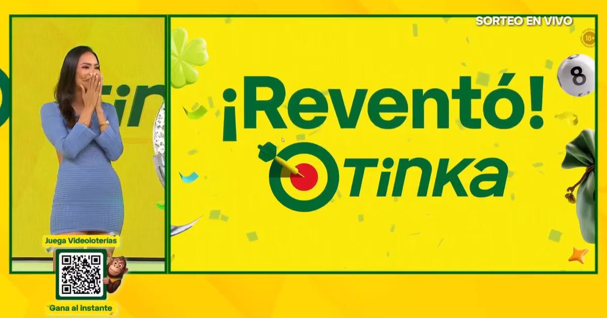 La Tinka's millionaire pot of S/12 million burst: video of the winning play on Wednesday, April 8