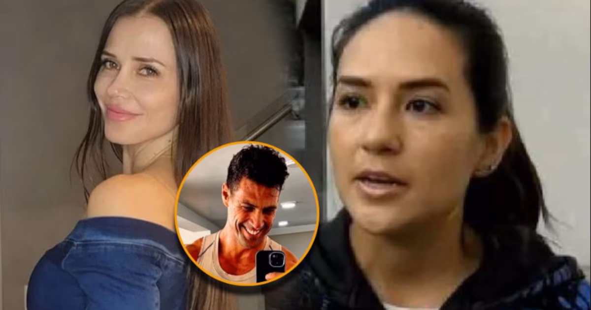 Maju Mantilla visits Gustavo Salcedo and avoids speaking after harsh criticism from María Pía Vallejos