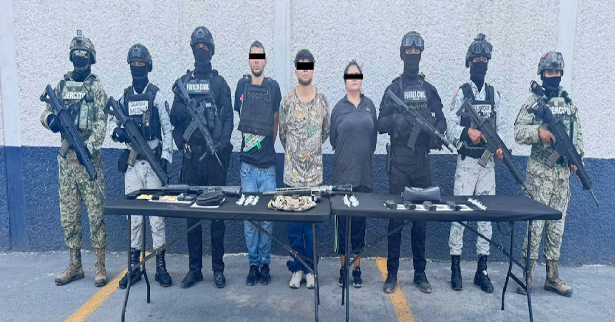 Nuevo León Civil Force arrests six suspects involved in blockades after capture of criminal leader in Tamaulipas