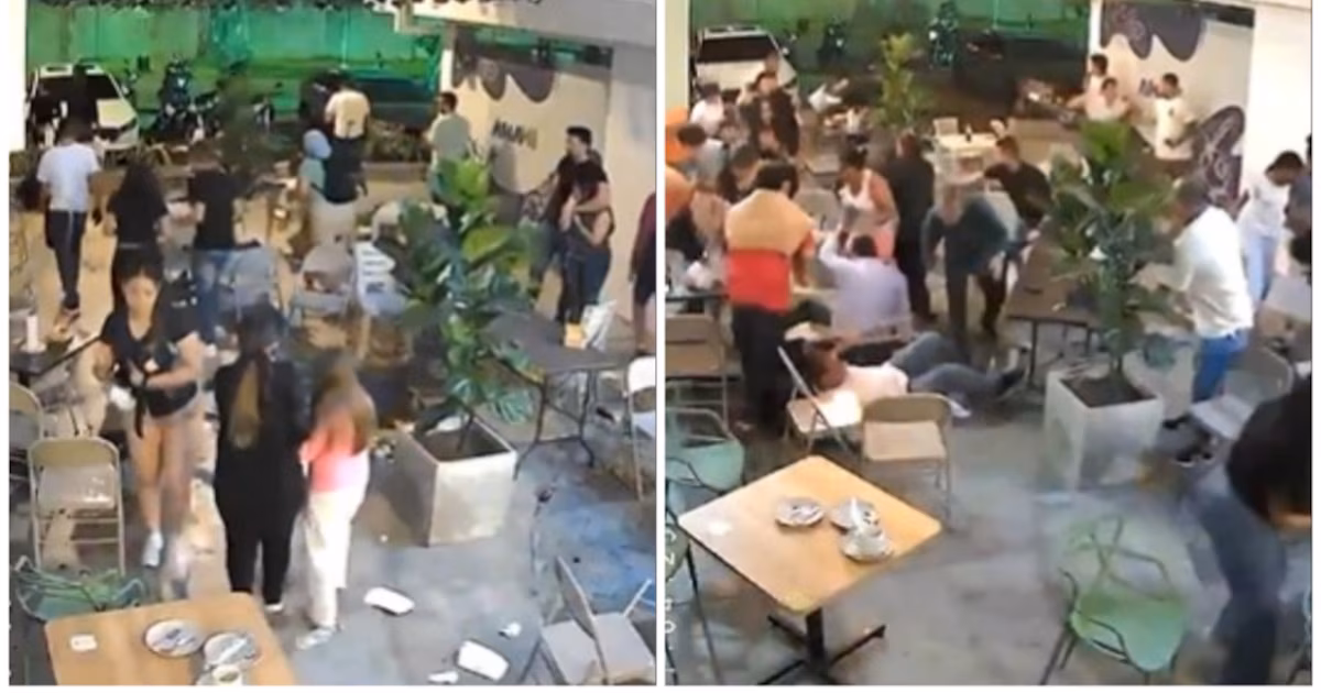 This is how restaurant diners experienced the explosion in a military battalion in Palmira, Valle del Cauca