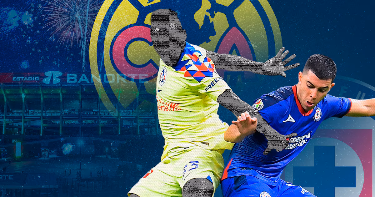 With goals from Salas and Campos, América and Cruz Azul shared points with a 1-1 at the Azteca