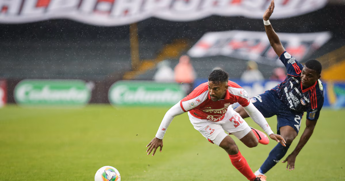 Santa Fe tied 1-1 with Junior in El Campín and left the BetPlay League semi-final open