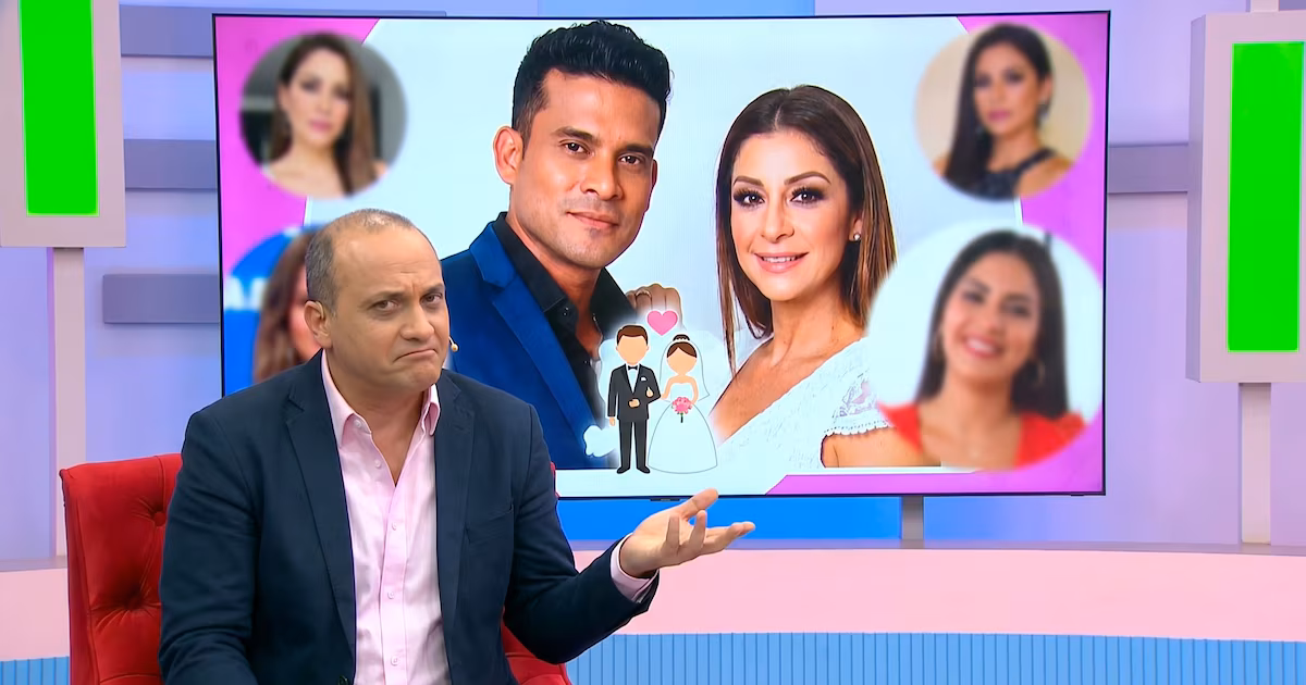 'Metiche' sends a strong warning to Christian Domínguez before his wedding with Karla Tarazona: “Be good”