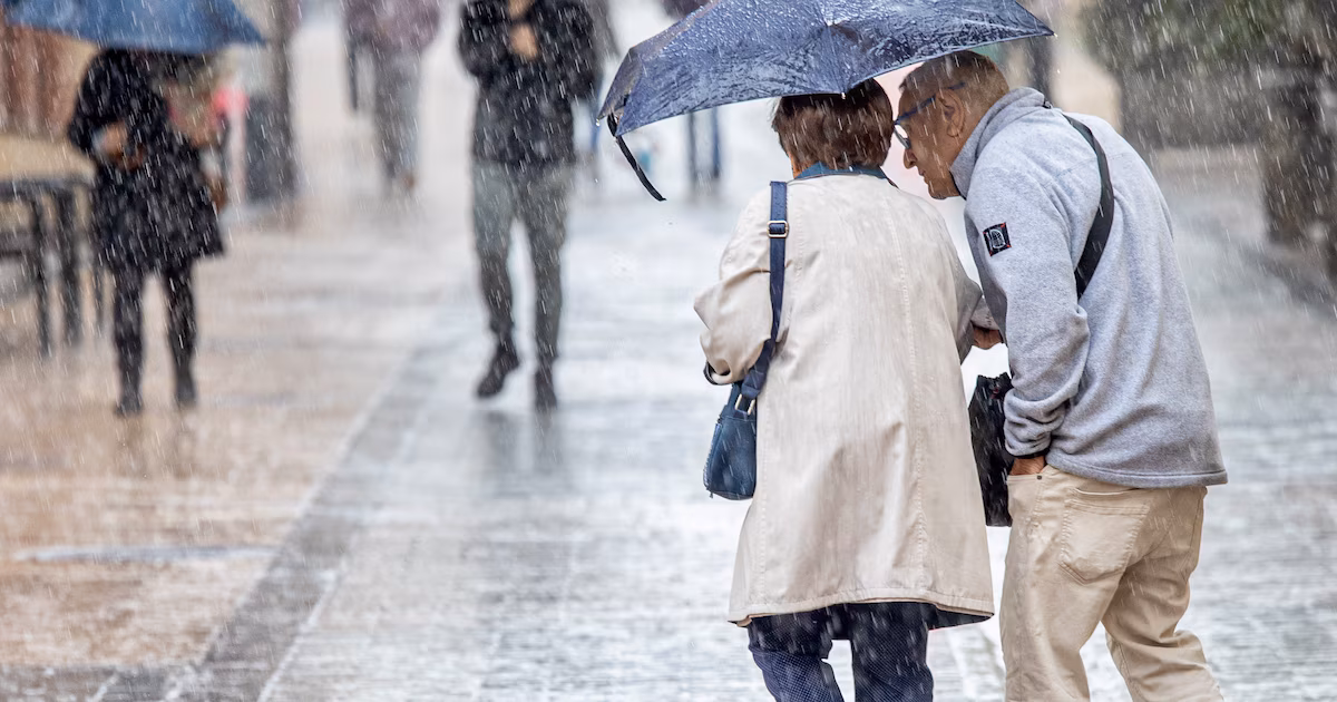 The Aemet warns of the arrival of rain, storms and snowfall in these areas of Spain