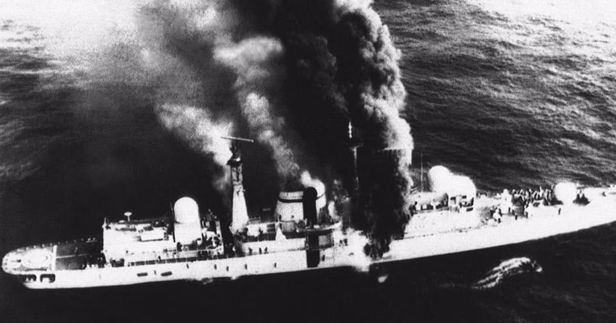 The attack on the Sheffield: flying low over the water, the lethality of the Exocet and a complex mission accomplished to perfection