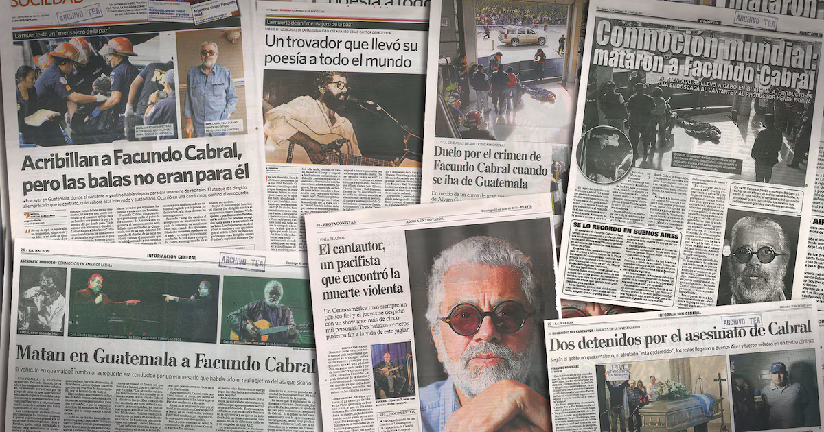 Facundo Cabral, the extraordinary life of the poet who preached peace and was murdered by mistake in a drug ambush