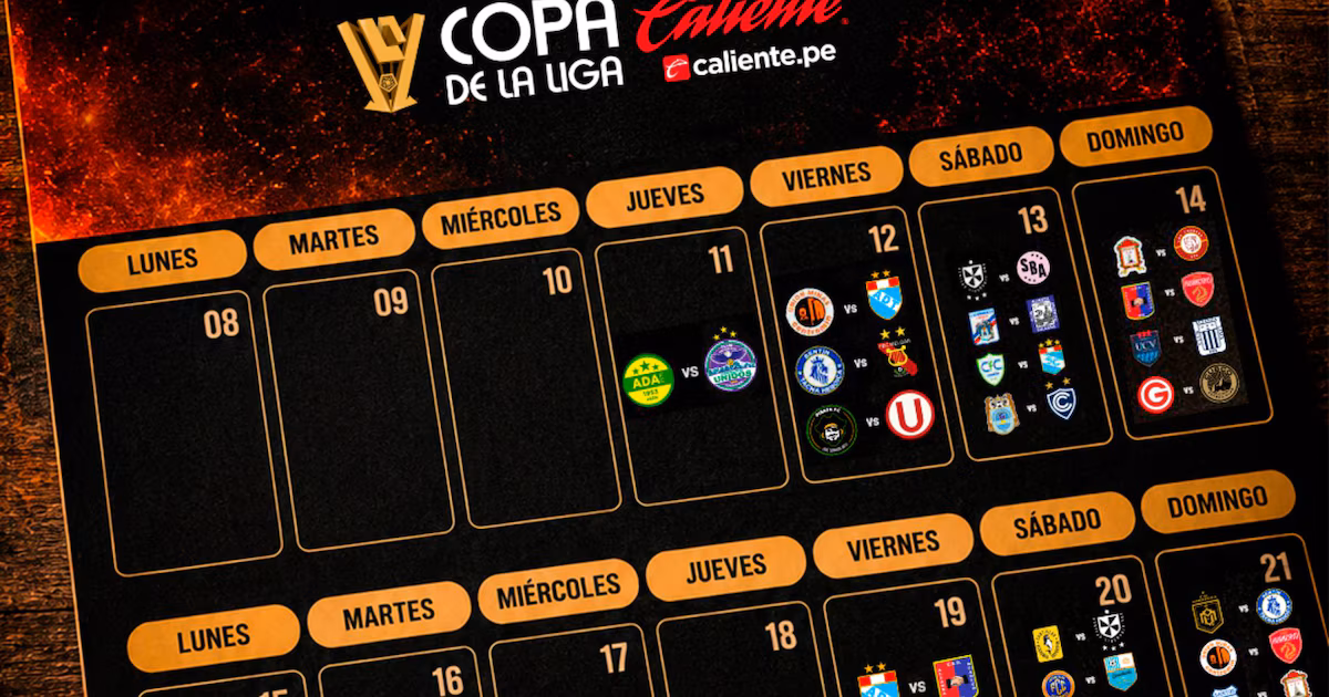 Results of date 1 of the Peruvian League Cup 2026 TODAY: this is how the League 1 and League 2 matches go