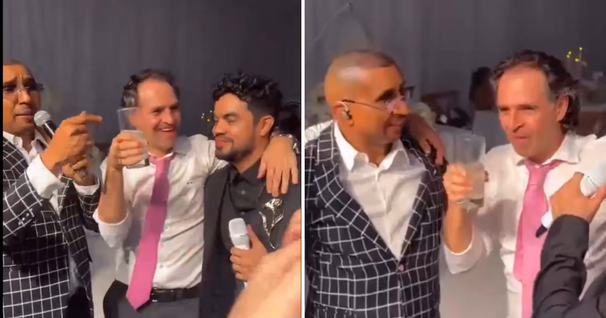 Fico Gutiérrez is caught at a wedding and 'attacked' on social media for supposedly having too many drinks: “If I were Petro…”