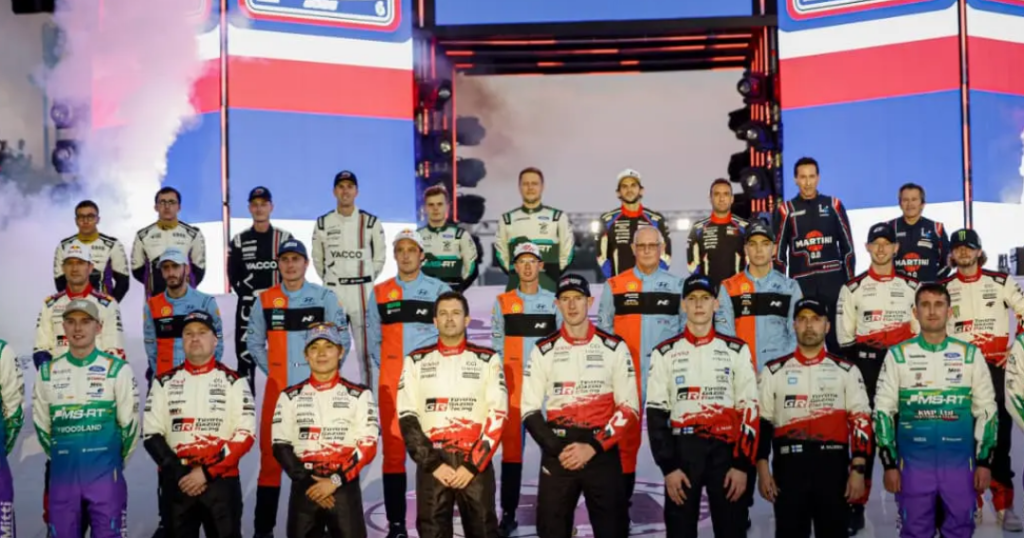 The symbolic start begins the Paraguay Rally party with great protagonists