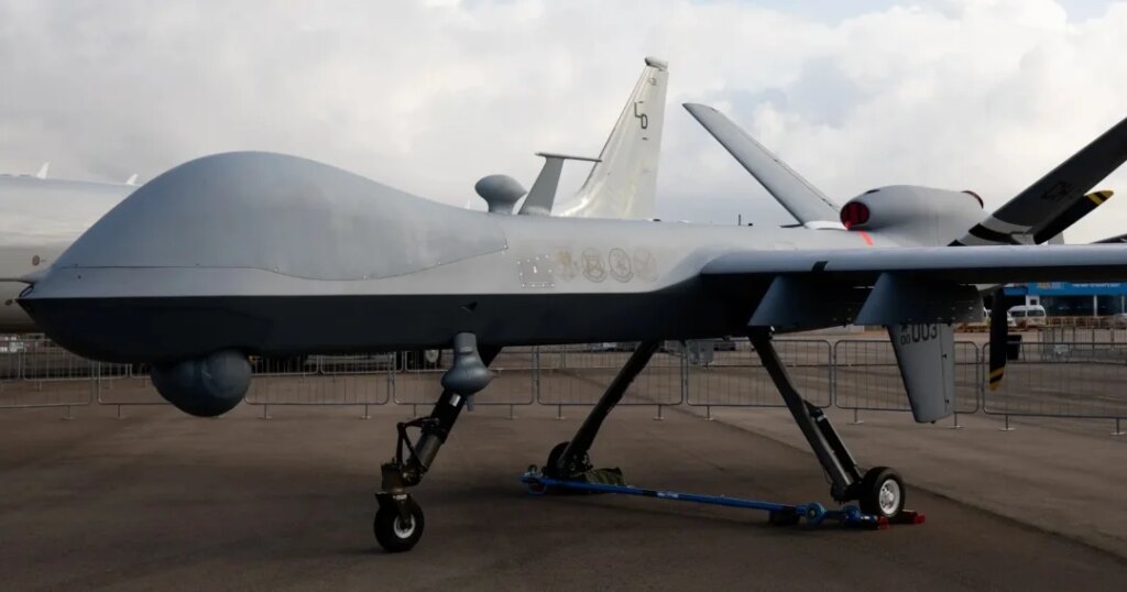 The US would expand the use of canoe-sized drones to deter migrant crossings